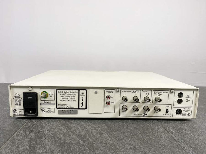 Back picture for Smith & Nephew Dyonics Digital Video 3 Chip Camera System Endoscopy