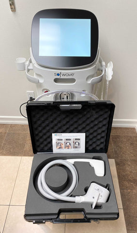 Front picture for 2022 Sofwave Skin Tightening Machine  with a handpiece 