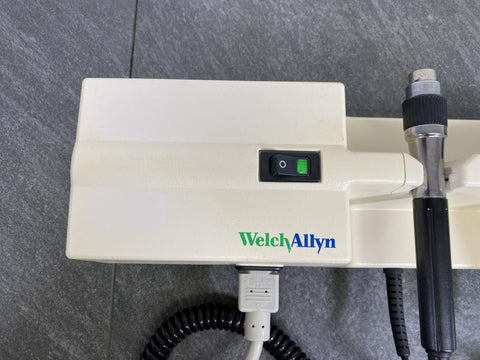 Picture of the Welch Allyn Inc. 767 Series Transformer with power on