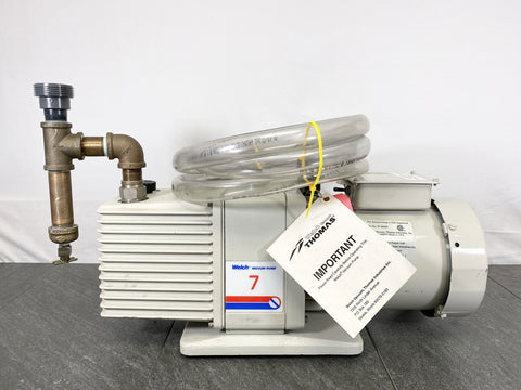 Front picture for Welch Vacuum Pump 7, Model 1111017436