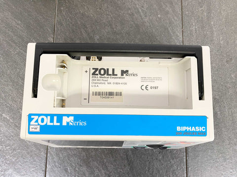 Top surface picture for ZOLL M Series Biphasic 200 Joules Max Patient Monitor 